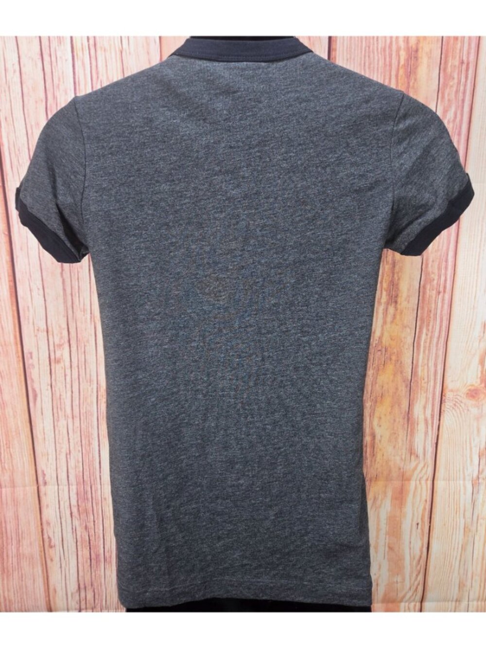 Dallas Stars Gray Ringer Girls T-Shirt Majestic Threads Large - Picture 2 of 6